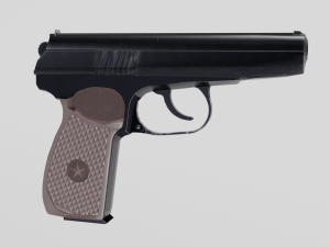 Makarovs pistol PM Modèle 3D