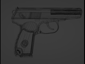 Makarovs pistol PM Modèle 3D