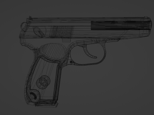 Makarovs pistol PM Modèle 3D