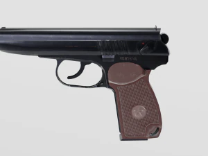 Pistola Makarov PM Modelo 3D