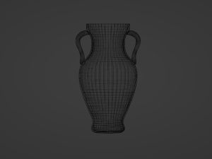 Old greek vase 3Dモデル