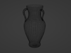 Old greek vase 3Dモデル