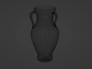 Old greek vase 3D Model