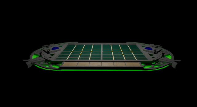 Card game table 3D Модель .c4d .max .obj .3ds .fbx .stl .blend 