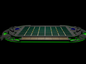 Card game table 3D-Modell