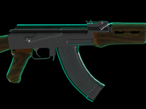 Ak-47 Model 3D