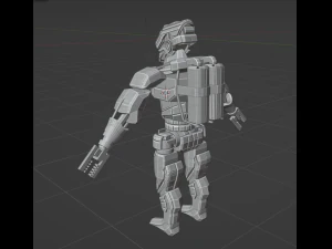Military builder 3D Model