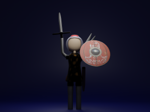 Warrior 01 3D 모델