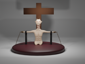 The trapped demon01 3D प्रिंट मॉडल