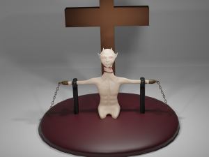 The trapped demon01 3D प्रिंट मॉडल