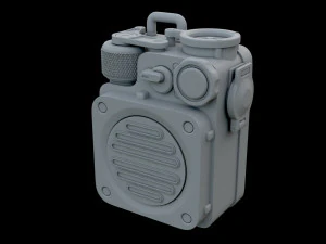 Muzen Wild Mini Bluetooth portable speaker 3D Model
