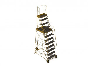 机场梯子 3D 模型