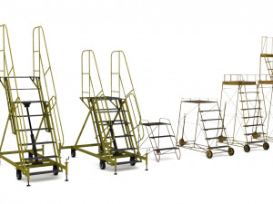 Airfield ladders 3D-Modell