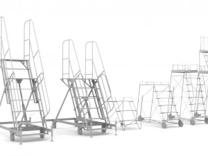 机场梯子 3D 模型