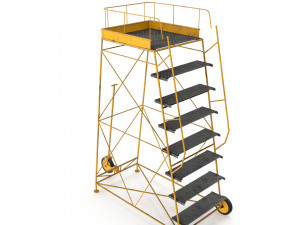 Airfield ladders HP 3D-Modell