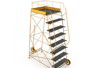 Airfield ladders HP 3D Model