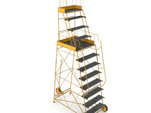 Airfield ladders HP 3D-Modell