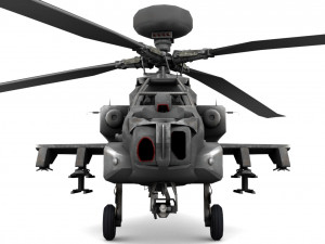 Apache AH-64D Longbow 3Dモデル