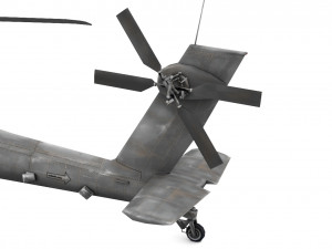 Apache AH-64D Longbow 3Dモデル