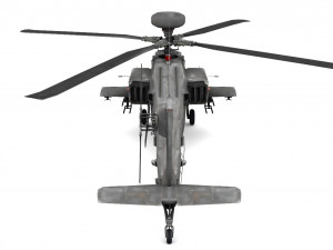 Apache AH-64D Longbow 3Dモデル
