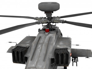 Apache AH-64D Longbow 3Dモデル