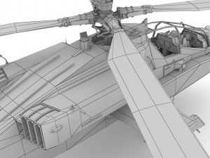 Apache AH-64D Longbow 3Dモデル
