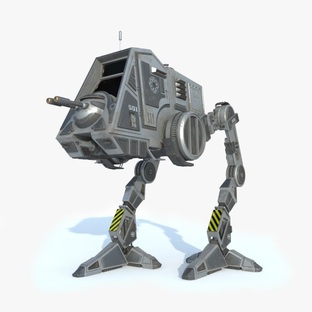 AT-PT Modelo 3D .c4d .max .obj .3ds .fbx .stl .blend 