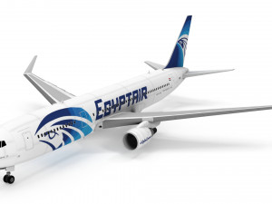 Boeing 767-300ER Airlines Set 3D 모델