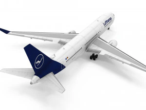 Boeing 767-300ER Airlines Set 3D Model
