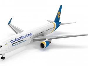 Boeing 767-300ER Airlines Set 3D Model