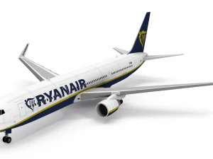 Boeing 767-300ER Airlines Set 3D Model