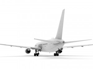 Boeing 767-300ER Ryanair Airlines Modelo 3D