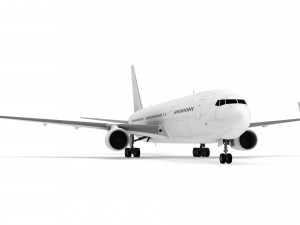 Boeing 767-300ER UIA Modello 3D