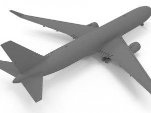Boeing 767-300ER UIA Modello 3D