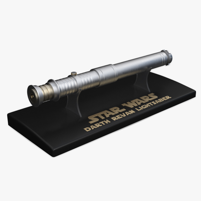 Darth Revan Lightsaber Red 3Dモデル .c4d .max .obj .3ds .fbx .stl .blend 