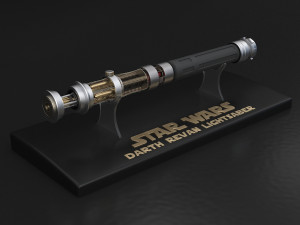Darth Revan Lightsaber Red 3Dモデル