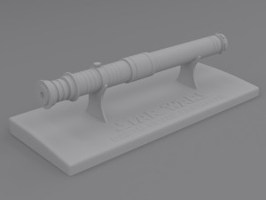 Darth Revan Lightsaber Red 3Dモデル