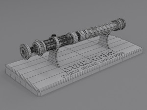 Darth Revan Lightsaber Red 3Dモデル