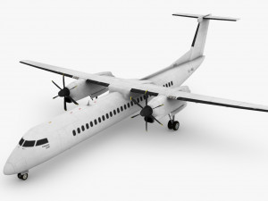 Dash Q400 Model 3D