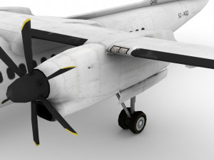 Dash Q400 3D 模型