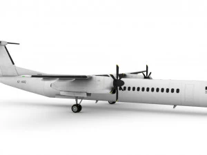 Dash Q400 3D Model