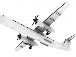 Dash Q400 3D 模型