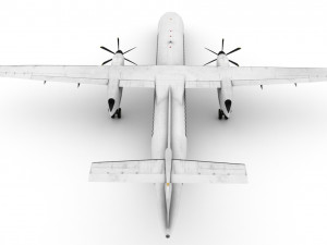 Dash Q400 3D 模型