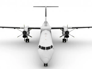 Dash Q400 3D Model