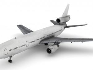 Douglas DC-10 3D Model