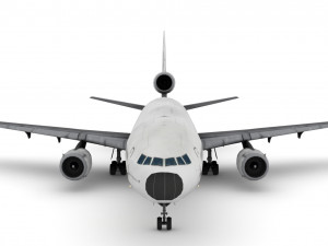 Douglas DC-10 3D Model
