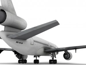 Дуглас DC-10 3D Модель