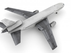 Douglas DC-10 3D Model