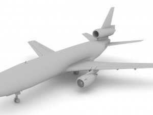 Douglas DC-10 3D Model