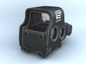 EOTech EXPS3-0 3D-Modell